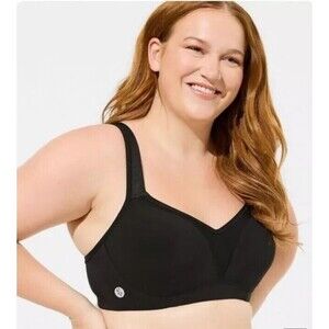 Torrid mid impact underwired sports bra 42B underwired convertible straps NWT